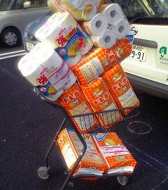 双子パパの買出し